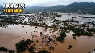 ENCHENTES NO RIO GRANDE DO SUL VÁRIAS CIDADES FICARAM ISOLADAS [upl. by Shelton]