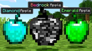 Paso Minecraft pero Hay Manzanas Personalizadas OP [upl. by Pamela]