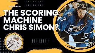 How Chris Simon Went From Enforcer To Scorer [upl. by Ainirtak]