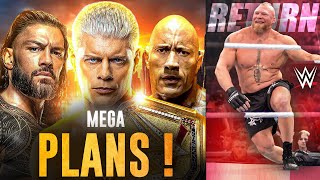 MEGA PLANS  FOR ROMAN Reigns CODY Rhodes THE ROCk LEAKED BROCK Lesnar WWE COMEBACK SmackDown [upl. by Nyvek101]