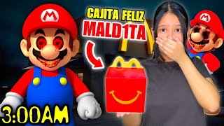 ⚠️NUNCA ABRAS UNA CAJITA FELIZ DE SÚPER MARIO BROS A LAS 300AM O ESTO ENCONTRARÁS😱 Regina MH [upl. by Ekeiram]