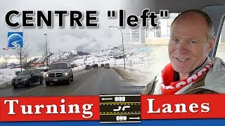 How To Use Centre Left Turning Lanes [upl. by Adaval]