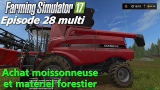 Farming Simulator 17 multi Episode 28 PC [upl. by Repotsirhc318]