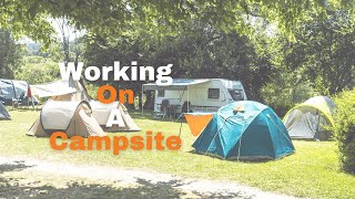 Pros and Cons of working on a campsite  Van Life UK Jobs [upl. by Wilfred]