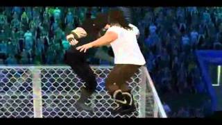 WWE SVR 11 undertaker throws mankind off cell [upl. by Mayne863]