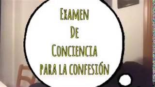 Examen de conciencia para la Confesión [upl. by Pisano22]