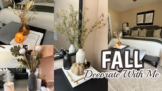 FALL DECORATE WITH ME 2024  MINIMALISTIC FALL DECOR  CLEANING MOTIVATION  COZY AUTUMN REFRESH [upl. by Deys937]