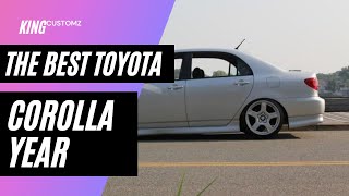 which toyota corolla year is the best 232021 [upl. by Euqinom239]