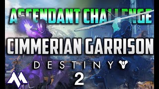 Cimmerian Garrison Ascendant Challenge Solo Guide  Destiny 2  Corrupted Eggs amp Lore Locations [upl. by Uphemia]