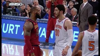 Things Got Chippy Between LeBron James and the Knicks [upl. by Warfourd]