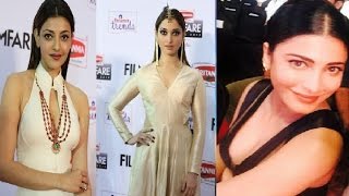 Filmfare Awards South 2015  Kajal Agarwal Tamanna Shruti Hassan [upl. by Alroi]