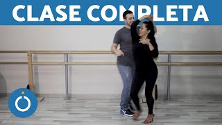 CLASE COMPLETA DE SALSA EN PAREJA  Salsa paso a paso en español [upl. by Hsac]