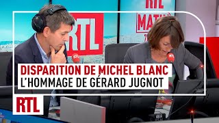 Disparition de Michel Blanc  lhommage de Gérard Jugnot [upl. by Veradis625]