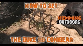 HOW TO SET THE DUKE CONIBEAR 110 [upl. by Inaluahek]