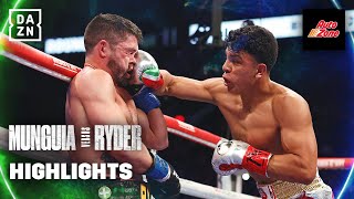 FIGHT HIGHLIGHTS  Jaime Munguia vs John Ryder [upl. by Jeffries]