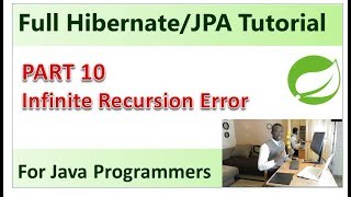 Part 10 – Infinite Recursion StackOverflow Error [upl. by Abate]