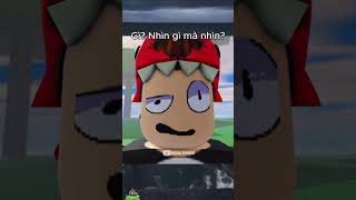 Đảo Ngược Trong Roblox Kiểu shorts roblox noobpower memes [upl. by Fronnia]