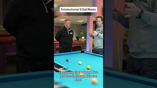 International 8 Ball Rules  Combination on the 8 Ball ultimatepool 8ball 8BallPool billiards [upl. by Pearce]