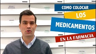 Sabes como ordenar los medicamentos en una farmacia  No te pierdas como lo hacemos nosotros [upl. by Ailedamla]