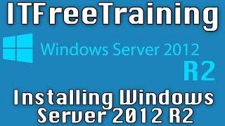 Installing Windows Server 2012 R2 [upl. by Zinnes330]