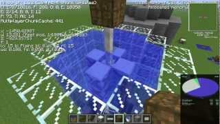 Minecraft Tutorial  Industrial Craft  Water Mill [upl. by Nefets]