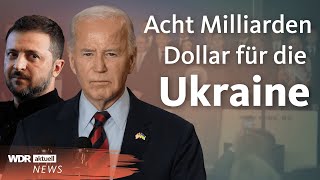 USA versprechen der Ukraine mehr Hilfe Selenskyj spricht von quotSiegesplanquot  WDR Aktuelle Stunde [upl. by Eillam979]