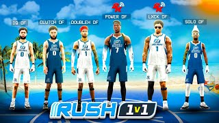 FIRST EVER DF 1v1 RUSH RACE in NBA 2K21 Whos the BEST PLAYER in MY CLAN NBA2K21 [upl. by Alyahsat41]