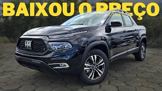 Fiat Toro Freedom 2024 versão flex custo benefício BAIXOU O PREÇO Será o efeito Titano [upl. by Elise]