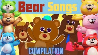 Gummy Bear Dance  Learn Colors  Nursery Rhymes and Kids Songs  Three Bears  Teddy Bear [upl. by Ace740]