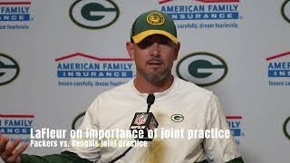 Why is Packers joint practice with Bengals important during training camp [upl. by Lazaro]