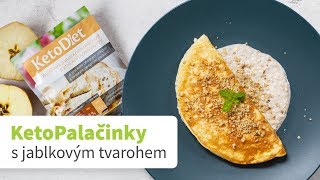 VIDEOrecept KetoDiet KetoPalačinky s jablkovým tvarohem [upl. by Nova]