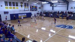 Washington vs Starkville Academy High School Boys Varsity Basketball [upl. by Ribak]