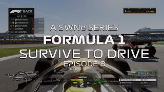 TYRE EXPLOSION DRAMA  SURVIVE TO DRIVE  F1 23 SWNe YOUTUBE CHAMPIONSHIP  EPISODE 8 [upl. by Blen]