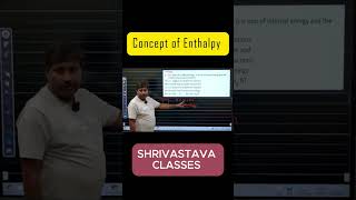 Concept of enthalpy by Amiya sir at shrivatava Classes [upl. by Adehsor]