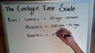 The Geologic Time Scale  the Basics of Geology [upl. by Reddy672]