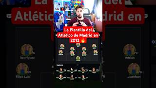 La Plantilla del Atlético de Madrid 2012 en FC 24 [upl. by Catlee479]