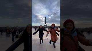 🥐POR FIN ESTÁS EN PARIS COMIÉNDOTE UNA CREPA FRENTE A LA TORRE EIFFEL✨🙏🏻🪄paris torreeiffel [upl. by Normy936]