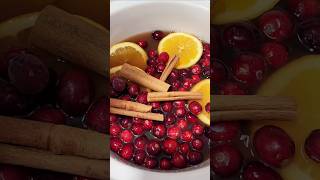 Slow Cooker Cranberry Orange Apple Cider holiday [upl. by Backer]