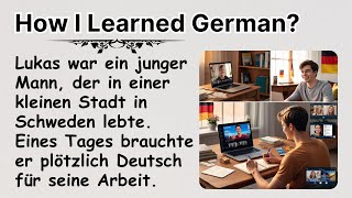 How I Learned German  Easy Methods for A1 and A2 Learners [upl. by Dnalsor]