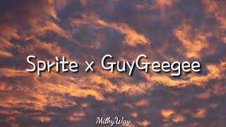 Sprite x Guygeegee  ทน  Easy Lyrics Pengucapan Indonesia [upl. by Adrahs]