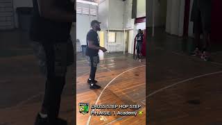 P1A Basketball Mobility  Cross Step Hop Step [upl. by Spracklen]