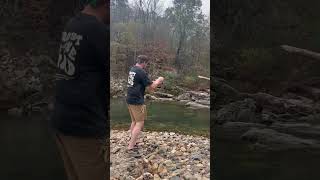 Catching Trout On An Ultra Light Combo [upl. by Amlez]