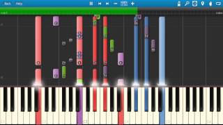 Dallas Theme Song  Piano Tutorial  Synthesia  How to play [upl. by Ttiwed]