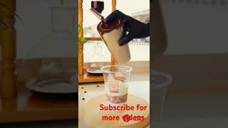 Cold coffee￼Ice Spanish latteAmazing coffee￼￼YouTubeshortvideo [upl. by Ahsiled]