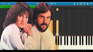 Pimpinela y Dyango  Ese hombre  Piano Tutorial [upl. by Nenerb]