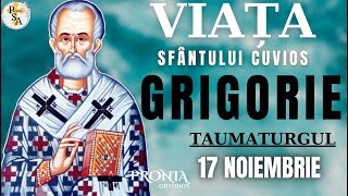 Viata Sf GRIGORIE TAUMATURGUL proniaortodox ortodox bisericaortodoxa [upl. by Aivuy659]