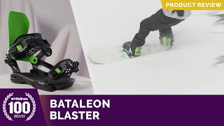 Bataleon Blaster 2023 Snowboard Binding Review [upl. by Eleik986]