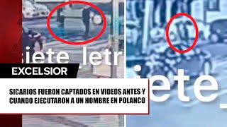 Filtran VIDEOS de homicidas en Polanco CDMX ¿Los reconoces [upl. by Rycca]