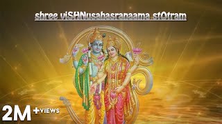 Sri Vishnu Sahasranamam Stotram  Full with Lyrics in English  T S Ranganathan  Official Video [upl. by Ennaxor]