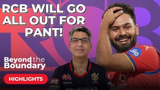 IPL Mega Auction RCB to go Hammer amp Tongs for Rishabh Pant  AuctionUpdates [upl. by Ettellocin]